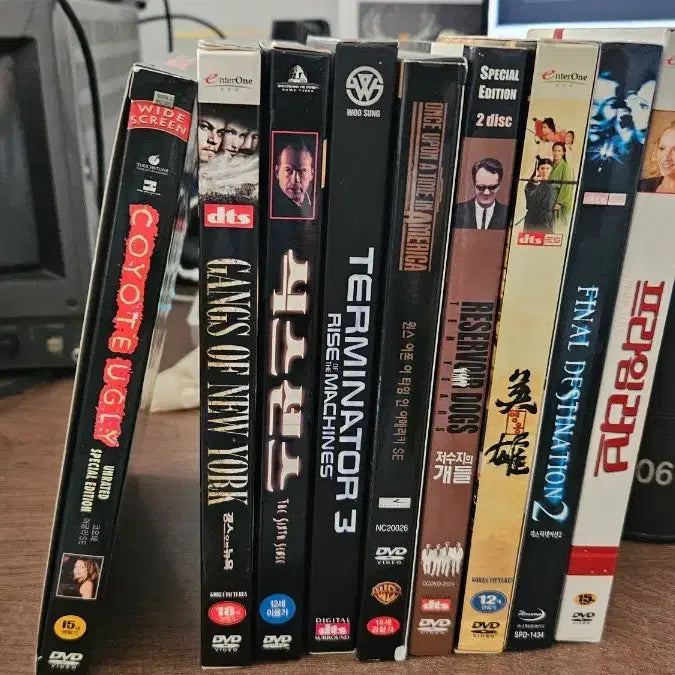 [BUNJANG] Various DVD Bundle Set / 슬립본정품DVD 일괄판매 저수지의개들,갱스오브뉴욕,장예모 영웅, 식스센스