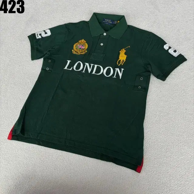[SOLD OUT] 폴로 랄프로렌 런던 반팔 치프키프 그린 100