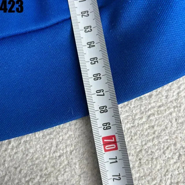 [BUNJANG] Adidas Blue Three-Stripe Track Top Jacket / 아디다스 파랑색 삼선 트랙탑 XL 져지 집업 자켓
