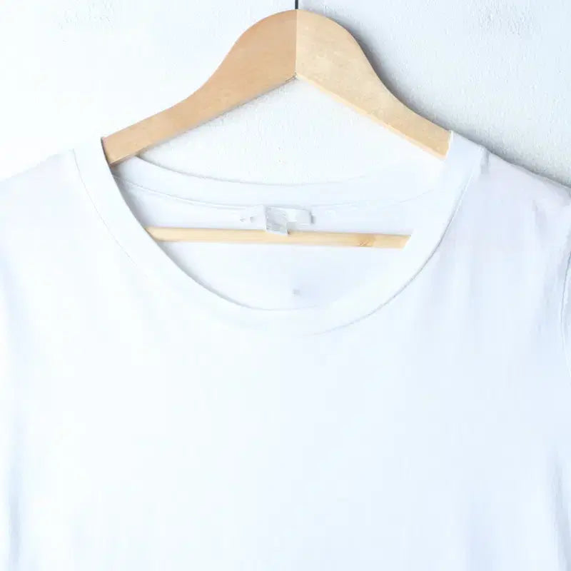 [BUNJANG] W(M-L) Two-tone Solid Color T-shirt / W(M-L) 코스 반팔 티셔츠 투톤 무지 놈코어-18600