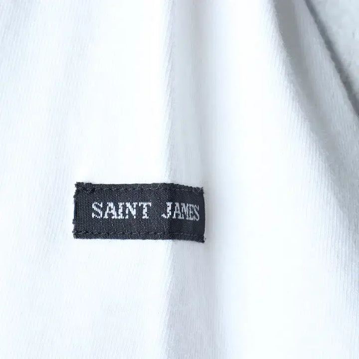 [BUNJANG] Saint James White T-Shirt / W(S-M) 세인트제임스 반팔 티셔츠 화이트 무지 한정판-18605