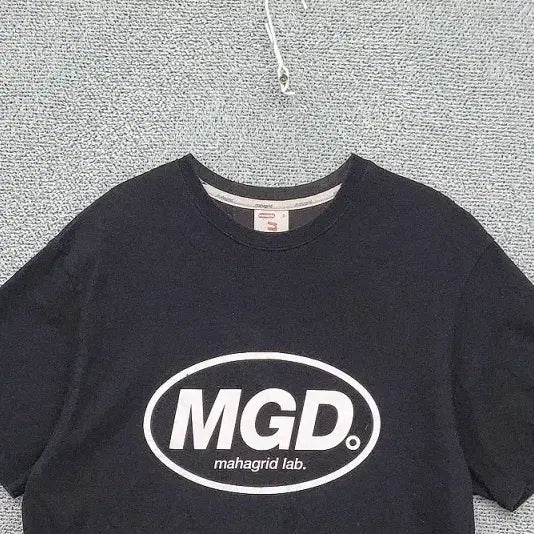 [BUNJANG] Mahagrid Printed Black T-Shirt (S) / 마하그리드 프린팅 블랙 반팔티 S