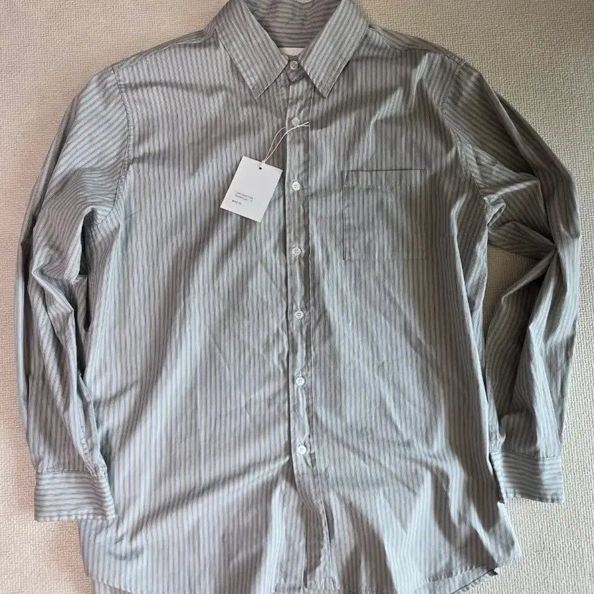[BUNJANG] Homly Plain Stripe Shirt / (3, 새제품) 홈리 homly 플레인 스트라이프 셔츠