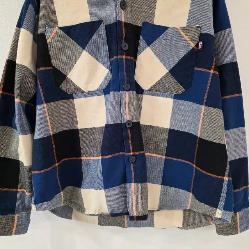 [SOLD OUT] 예일 후드 체크 남방 셔츠 F