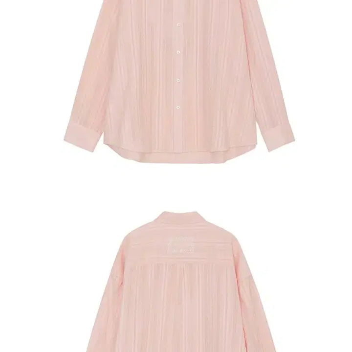 [BUNJANG] Fun From Fun Eyelet Oversized Shirt / 펀프롬펀 아일렛 오버핏 셔츠