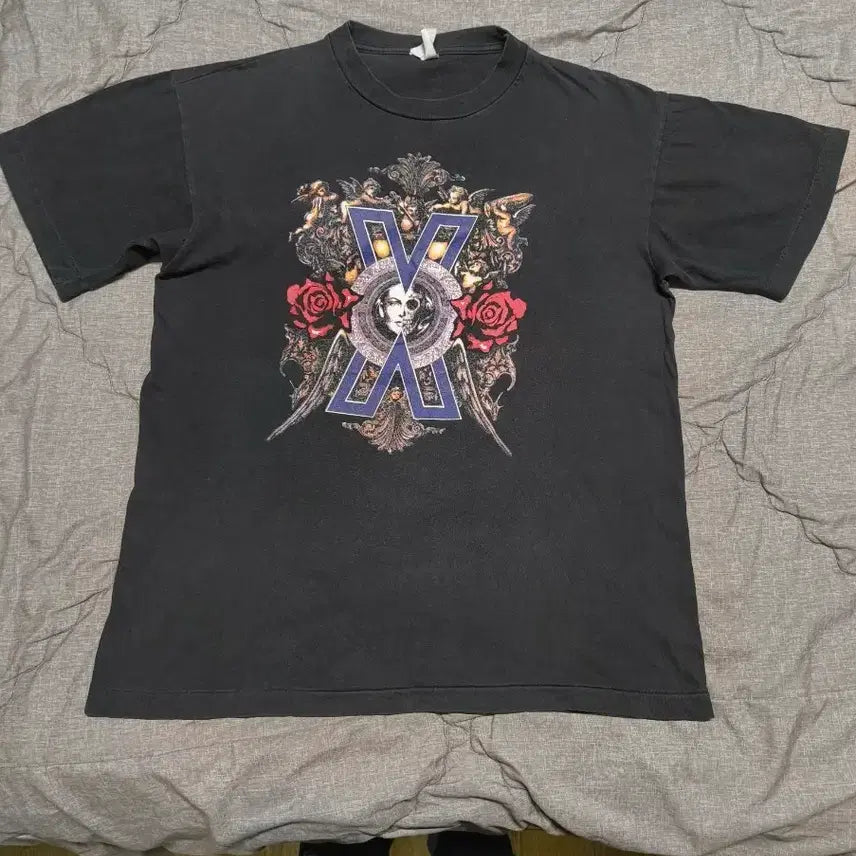 [BUNJANG] X Japan 90s T-shirt / 90s 엑스재팬 티셔츠 L