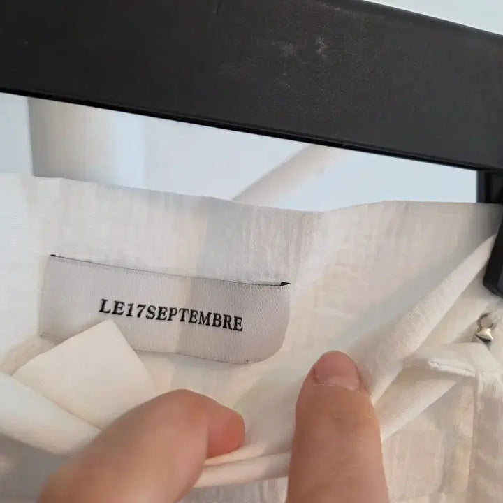 [BUNJANG] Le Septembre White Wrap Pants / 르셉템버 화이트 랩 바지