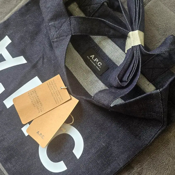 [SOLD OUT] 아페쎄 APC 로르 데님 에코백 토트백 가방
