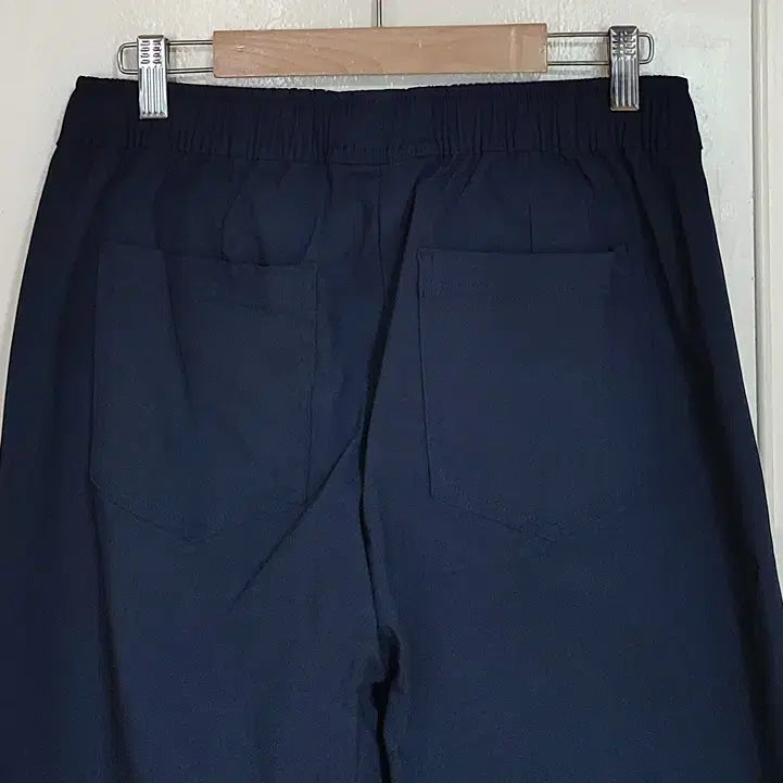 [BUNJANG] V.CUT Navy Tapered Banding Pants / 남성바지34 네이비 여름 밴딩 스판 바지 팬츠 테이퍼드 새상품