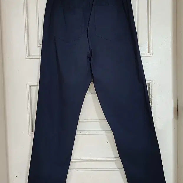 [BUNJANG] V.CUT Navy Tapered Banding Pants / 남성바지34 네이비 여름 밴딩 스판 바지 팬츠 테이퍼드 새상품