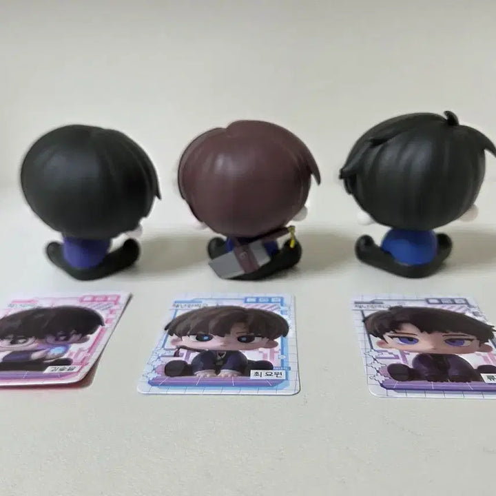 [SOLD OUT] 괴담출근 괴출 모두앉아 피규어 현무1팀 일괄 (최요원 류재관 포도)