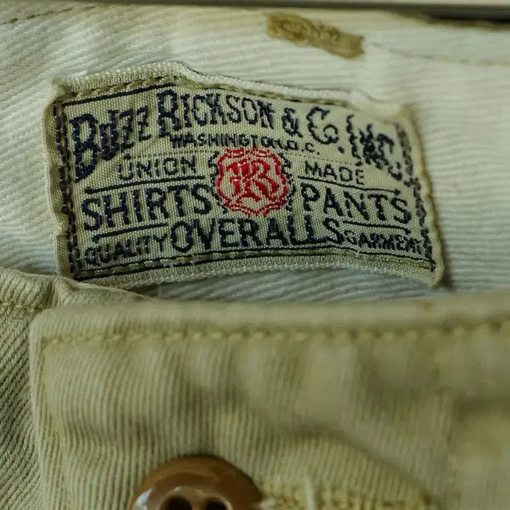 [BUNJANG] Buzz Rickson Chino Pants Khaki 32 / 버즈릭슨 치노팬츠 카키 32