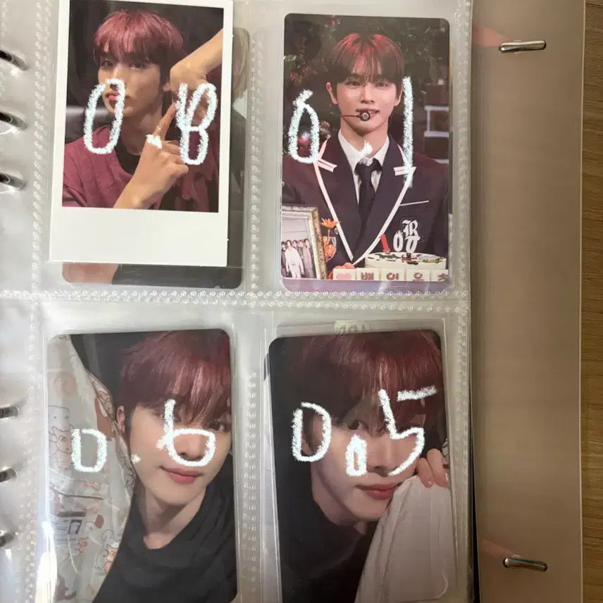 [BUNJANG] RIIZE Sohee and Sungchan Photocard / 라이즈 포카 소희 성찬 포카 급처라 할인 가능