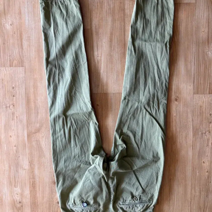 [BUNJANG] Modpeters Khaki Garment Cotton Pants Size 32 / 모드피터스 카키색 가먼트 바지 32사이즈 인터메조 수입