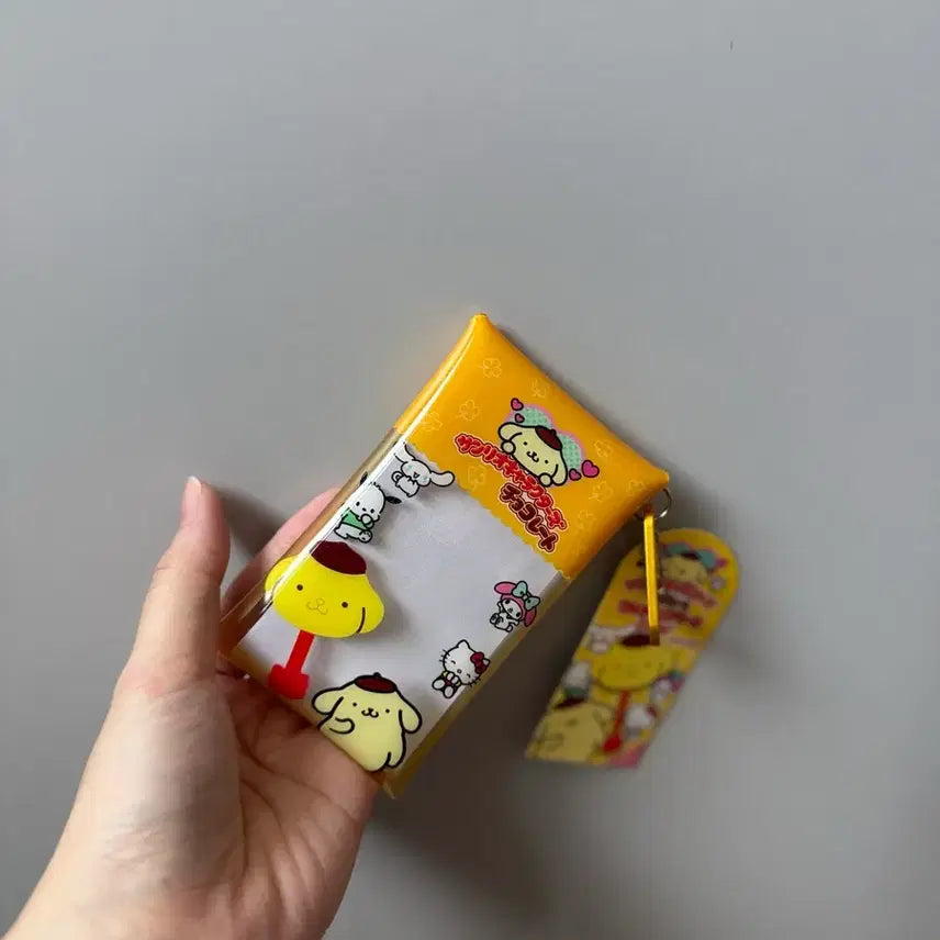 [BUNJANG] Sanrio Pompompurin Pouch Keyring / 산리오 폼폼푸린 파우치 키링 카라비너