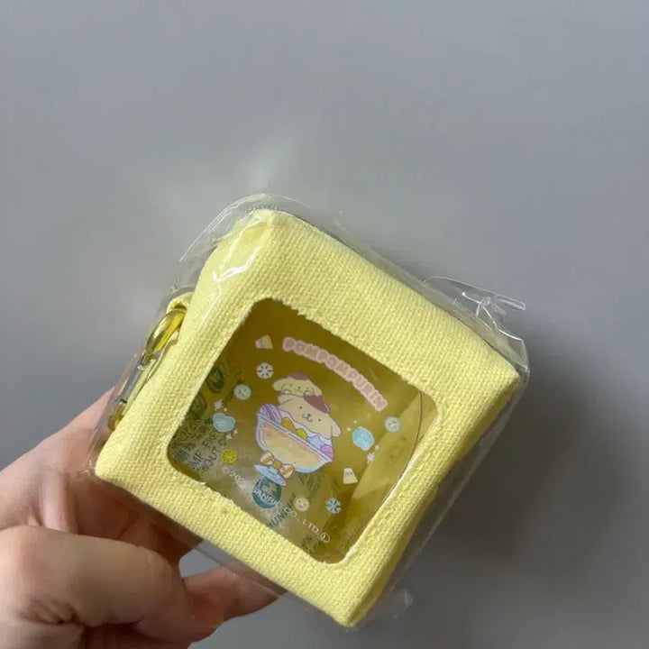 [BUNJANG] Sanrio Pompompurin Keyring Pouch / 정리중))산리오 폼폼푸린 키링 파우치