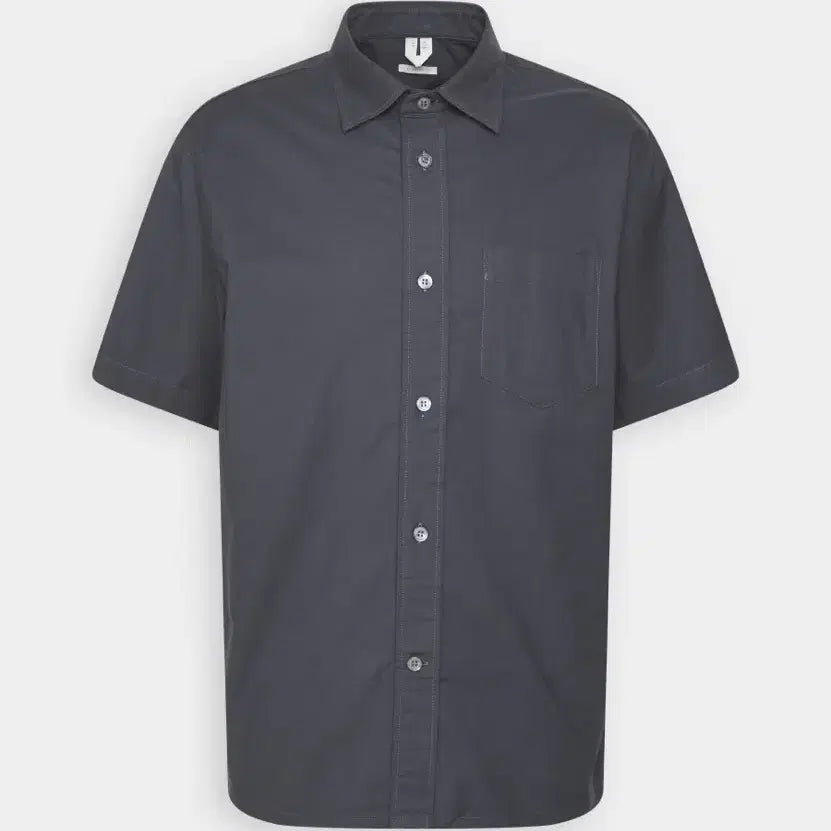 [BUNJANG] Arket Charcoal Regular Fit Short Sleeve Shirt Size 50 / ARKET 차콜 반팔 셔츠 50 새상품 (105 추천)