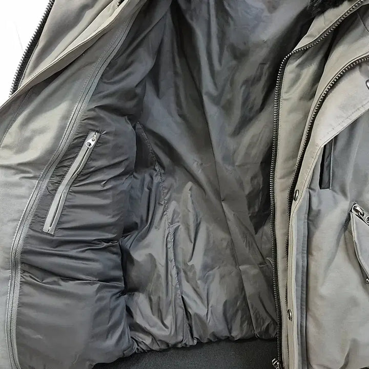 [BUNJANG] Mackage Dixon Black Fur Short Down Jacket / 맥케이지 딕슨 블랙퍼 숏패딩 남성40