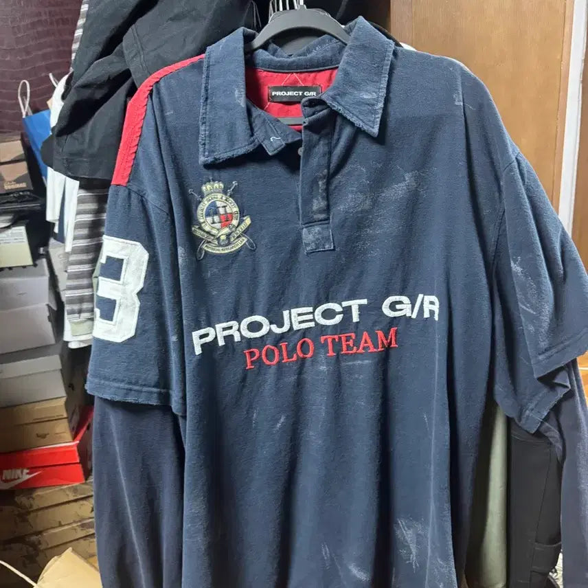 [BUNJANG] Project GR Polo Shirt / [2] 프로젝트 gr 폴로티