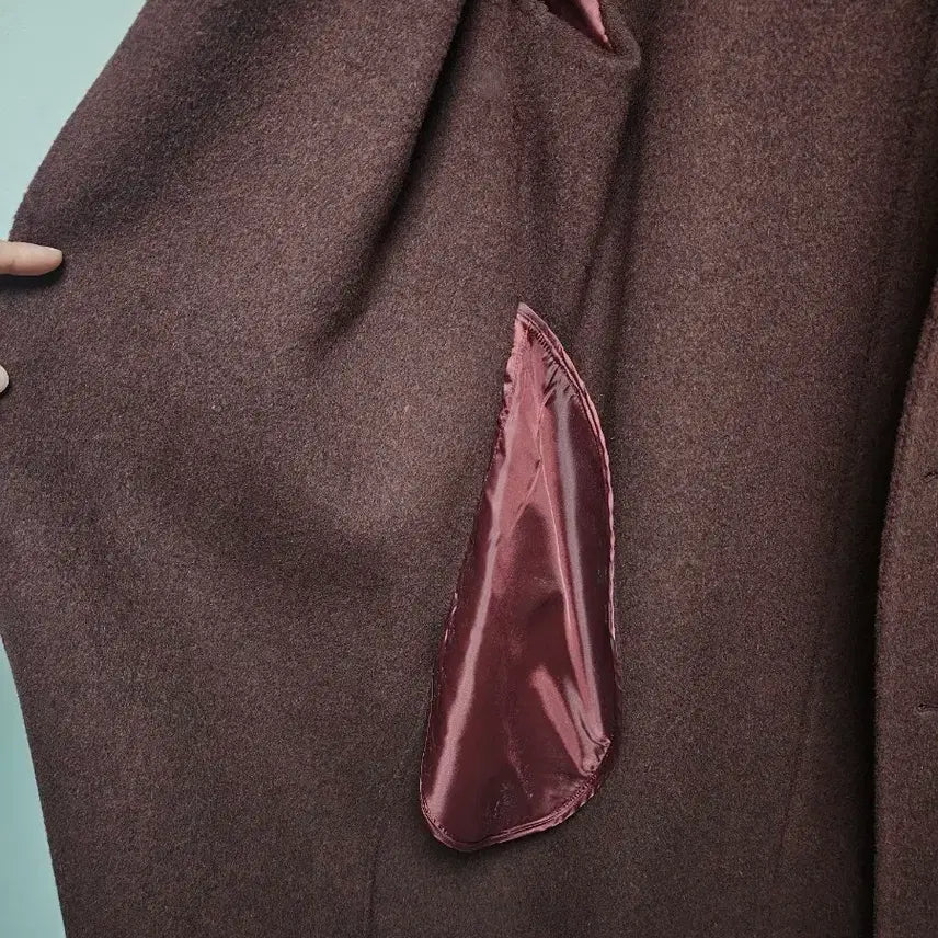 [BUNJANG] ORBIT Red Melange Handmade Coat / 오르빗(ORBIT) / 레드멜란지 핸메 코트 (아크네 채드 St) / L