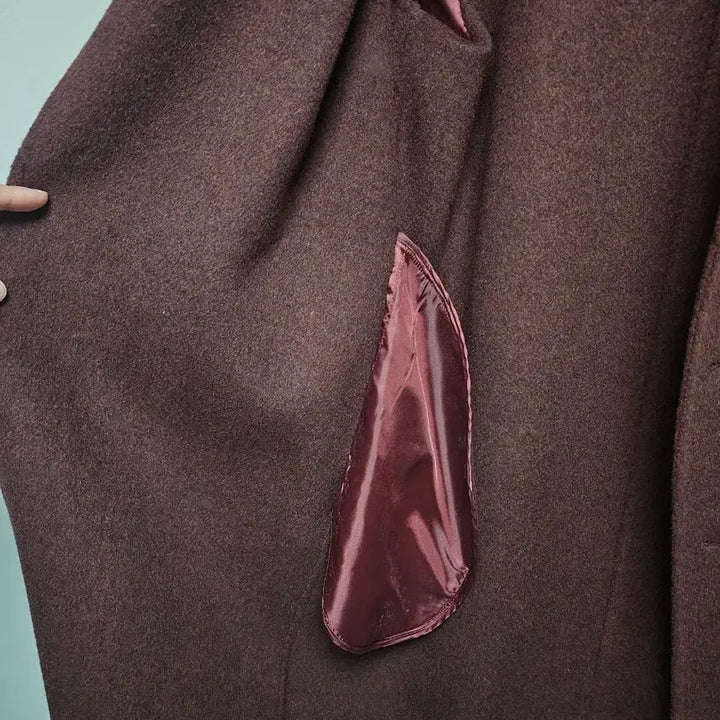 [BUNJANG] ORBIT Red Melange Handmade Coat / 오르빗(ORBIT) / 레드멜란지 핸메 코트 (아크네 채드 St) / L