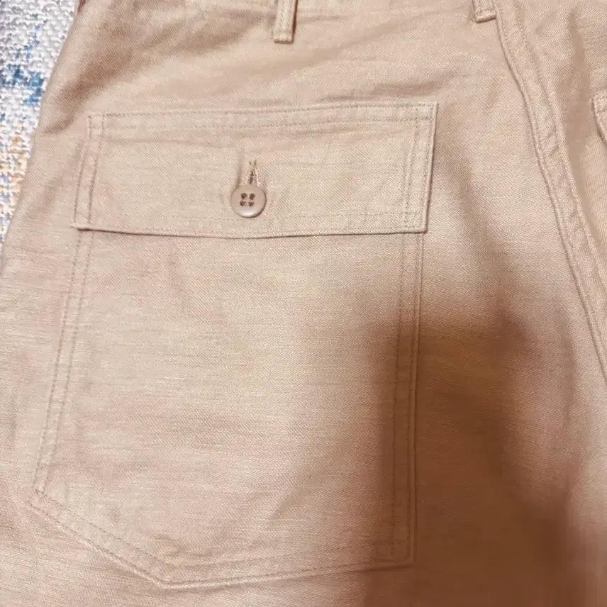 [SOLD OUT] 26SS 오어슬로우 레귤러핏 퍼티그 팬츠 샌드베이지
