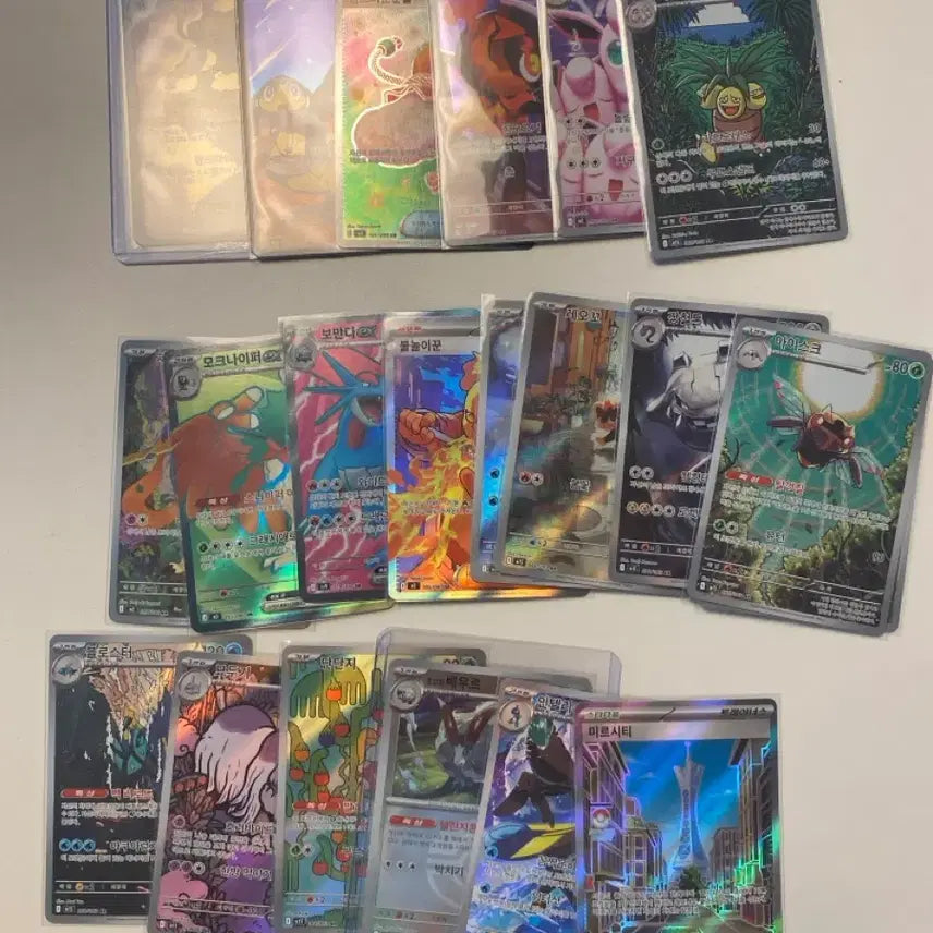 [BUNJANG] Pokemon Card SR AR Bundle Set / 포켓몬 카드 sr,ar 일괄 판매