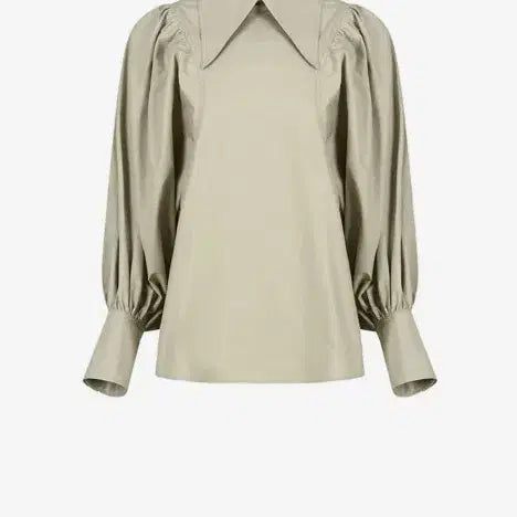 [BUNJANG] YCH Cotton Puff Shoulder Blouse / PUFF SHOULDER면블라우스