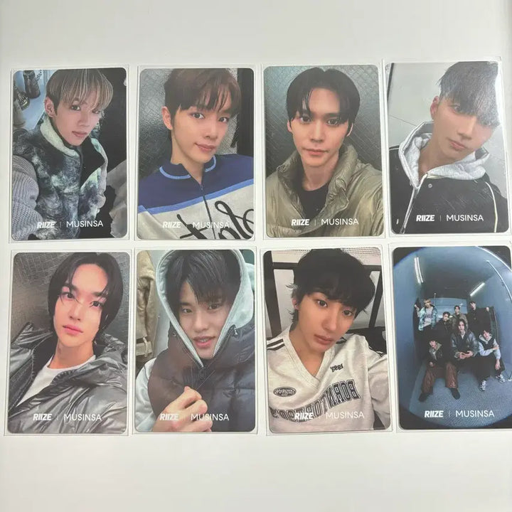 [BUNJANG] RIIZE Musinsa Photocard Bundle Set / 라이즈 무신사 포토카드 8장