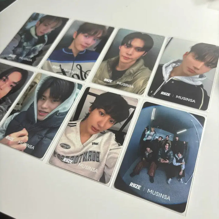 [BUNJANG] RIIZE Musinsa Photocard Bundle Set / 라이즈 무신사 포토카드 8장