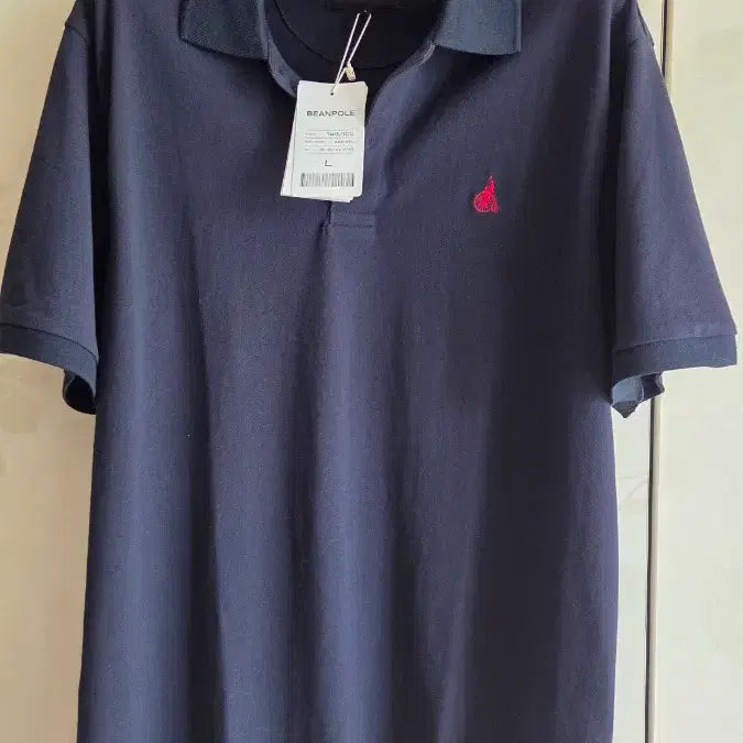 [BUNJANG] Beanpole Navy Polo Shirt / 빈폴 네입 카라티 105