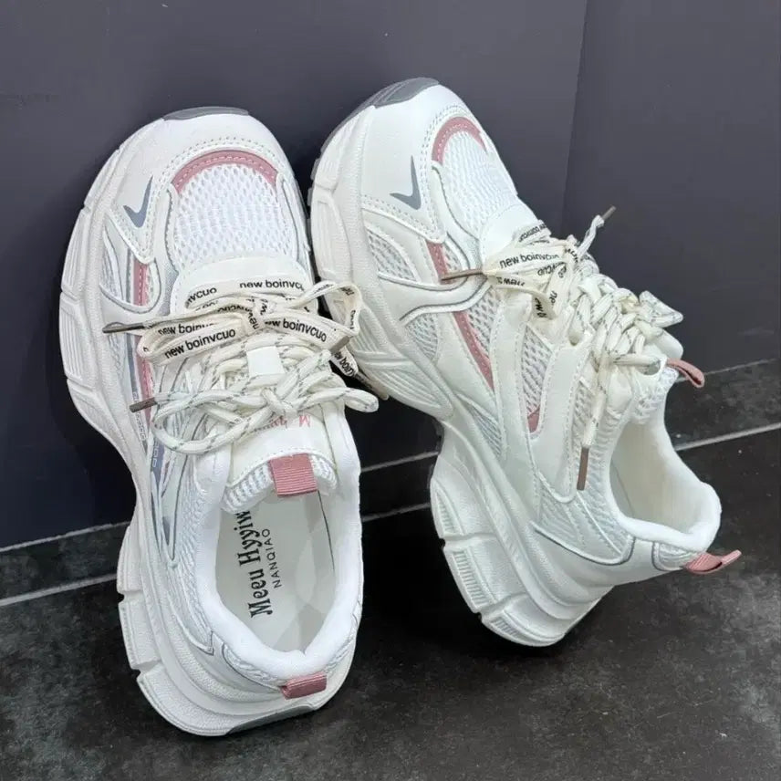 [BUNJANG] Mesh Chunky Sneakers / 매쉬 어글리 스니커즈 망사 운동화