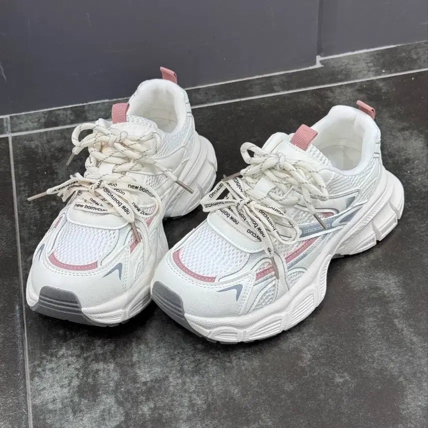 [BUNJANG] Mesh Chunky Sneakers / 매쉬 어글리 스니커즈 망사 운동화