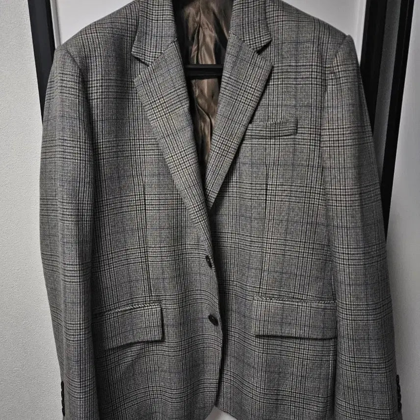 [BUNJANG] LIMRIM LEARVE Two-Button Check Jacket / (구) LIMRIM ((현) LEARVE) / 투버튼 체크자켓 / L