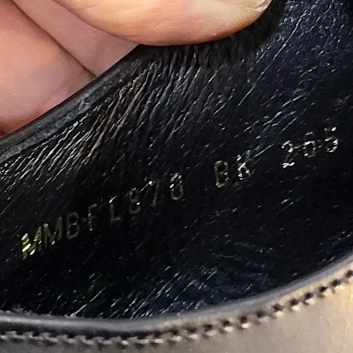 [BUNJANG] Musinsa Square Derby Shoes / 정품 무신사 아이드 스퀘어 더비슈즈