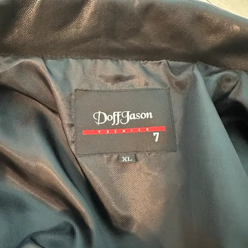 [BUNJANG] Dopejason Premium Lambskin Bomber Jacket XL / 도프제이슨 프리미엄 베지터블 램스킨 보머 가죽 자켓 XL