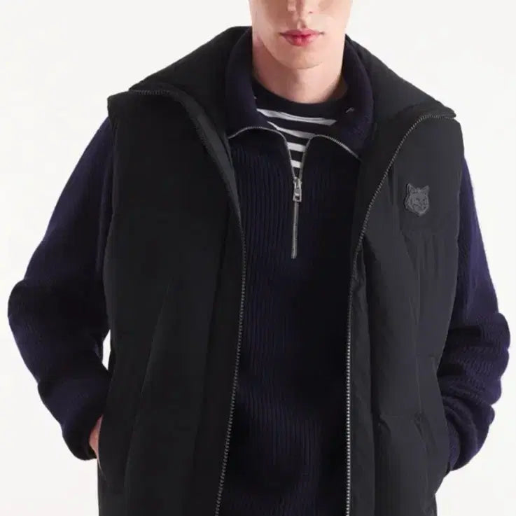 [BUNJANG] Maison Kitsune Puffer Vest XL / 메종키츠네 푸퍼 조끼 XL (사이즈감 100-105)