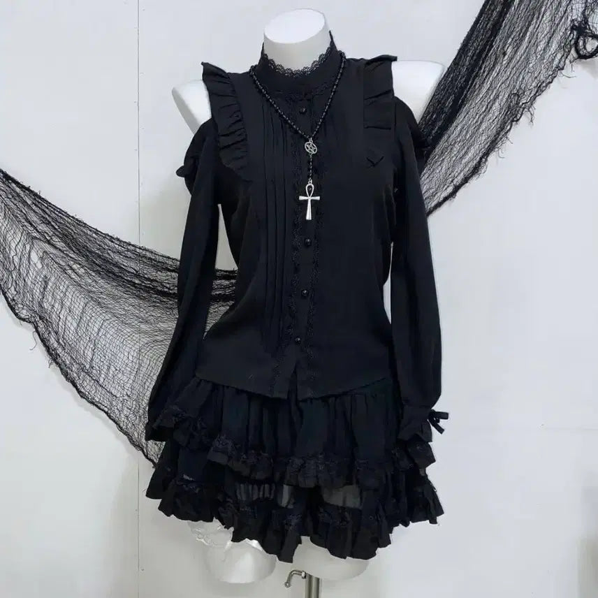 [BUNJANG] Dear My Love DML Blouse / 디어마이러브 디마럽 블라우스
