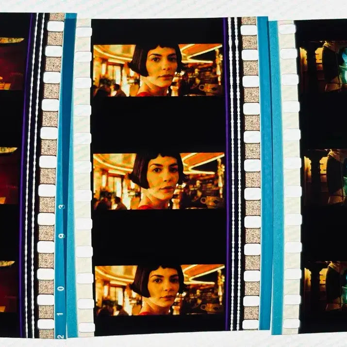 [BUNJANG] Amelie Film Cut 6 Sheets / 아멜리에 필름컷 6매 / 영화 필름 / 장 피에르 주네