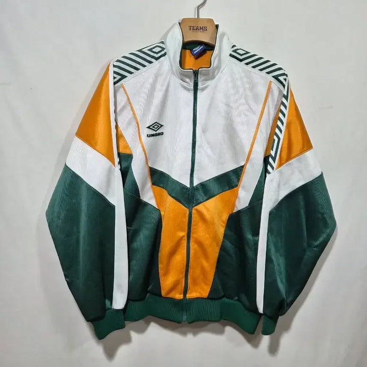 [BUNJANG] Umbro Color-Blocked Track Top Jacket / 엄브로 배색 트랙탑 자켓