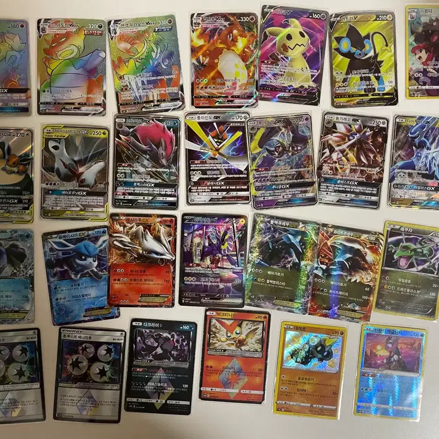 [BUNJANG] Pokemon Ancient Cards Bundle Set / 포켓몬카드 고대카드 일괄