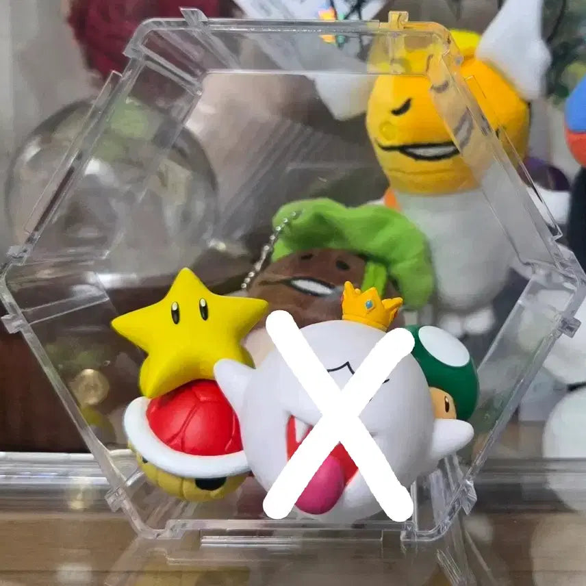 [BUNJANG] Super Mario Ring Gashapon Set / 슈퍼마리오 반지 가챠