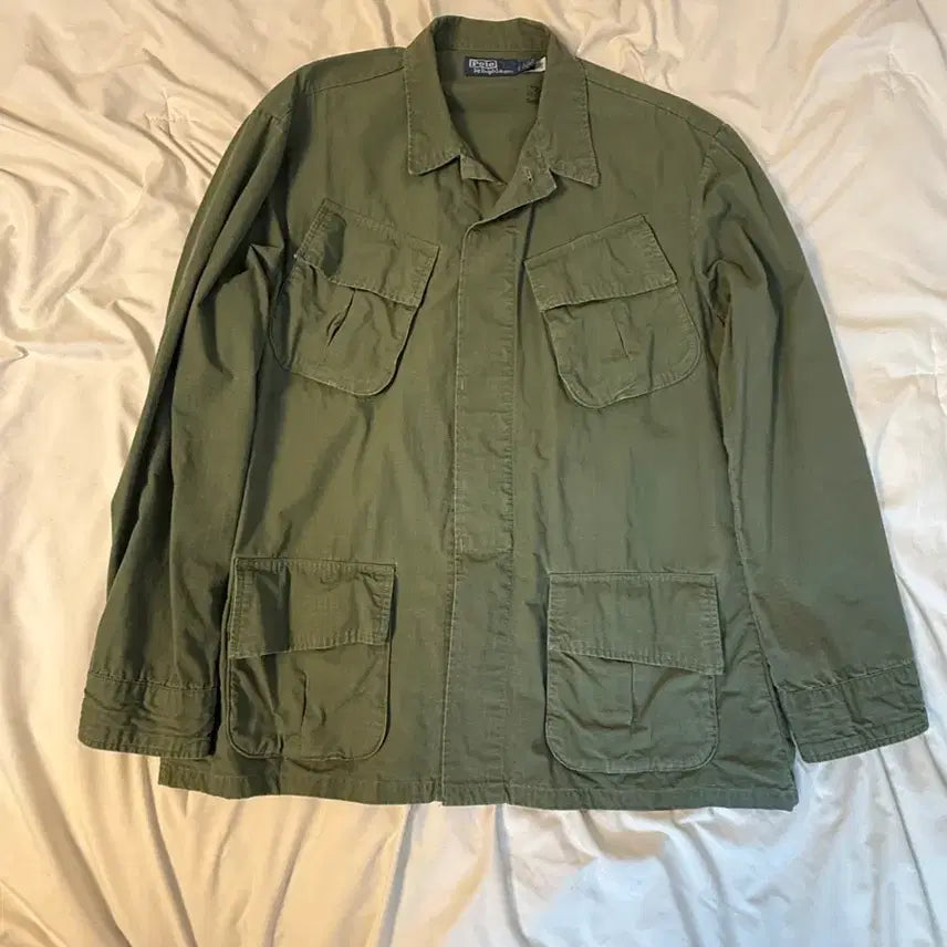 [BUNJANG] Polo Ripstop Fatigue Jacket L (105) / 폴로 립스탑 퍼티그 자켓 L(105)