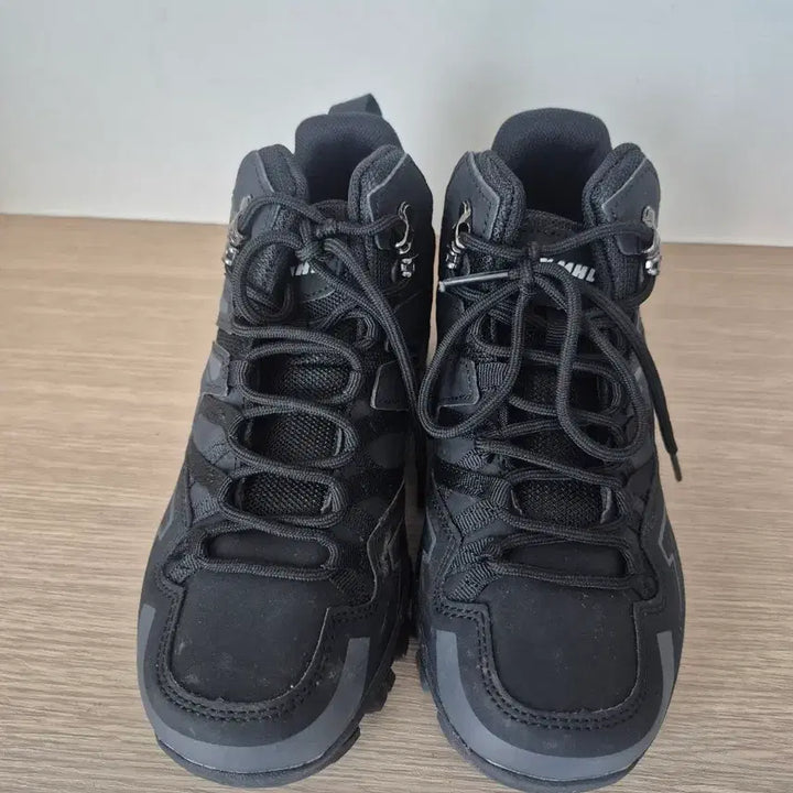 [BUNJANG] Black Hiking Boots 220mm - Children&