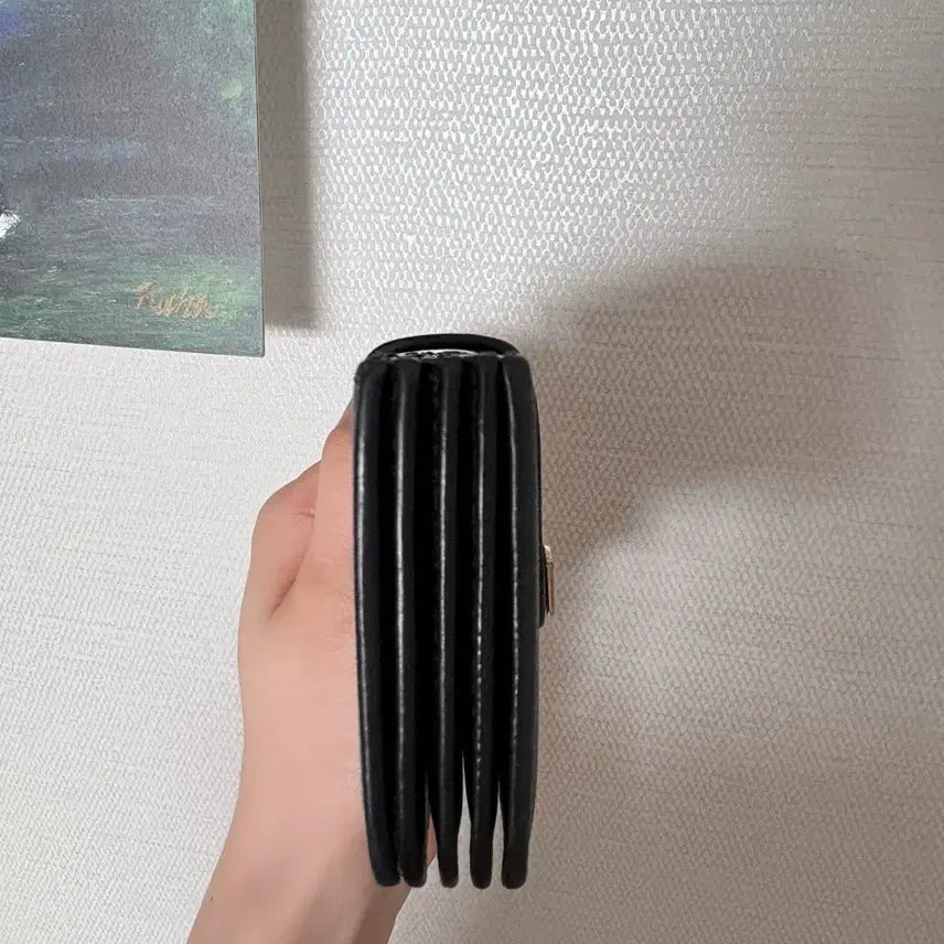 [BUNJANG] Prada Saffiano Accordion Card Wallet / 프라다 사피아노 아코디언 지갑
