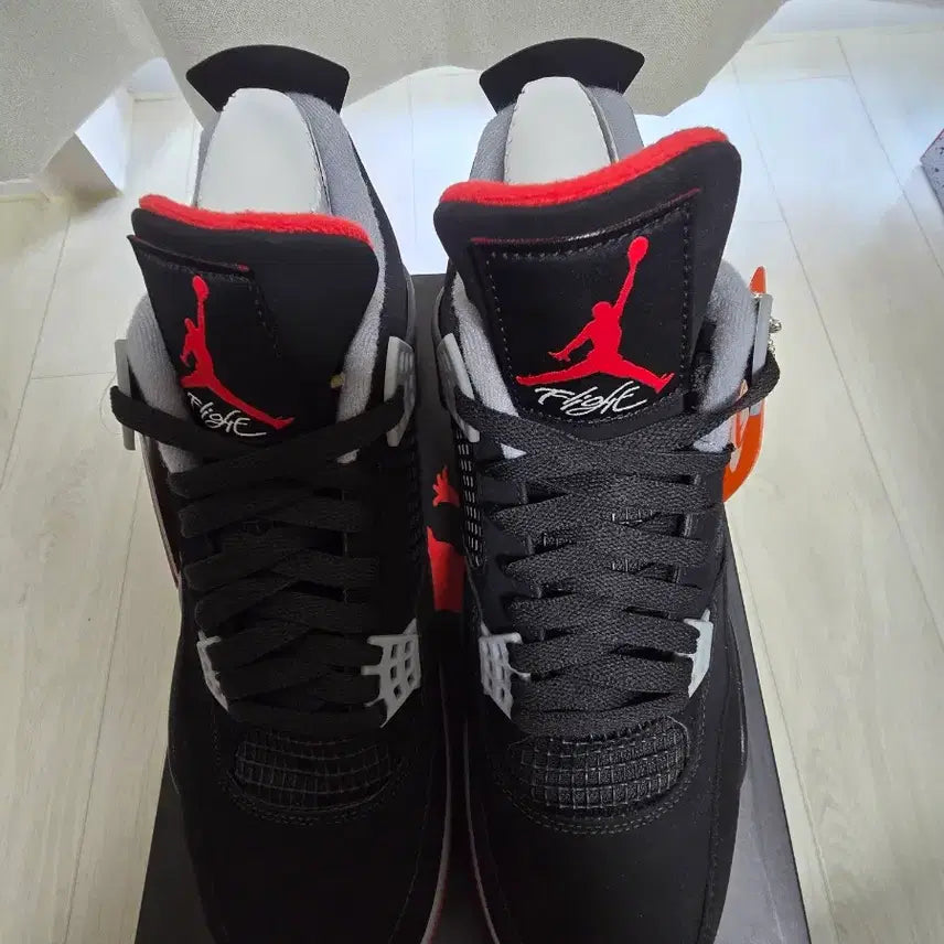 [BUNJANG] Nike Air Jordan 14 Bred Sneakers / 나이키 에어조던4 브레드 300사이즈