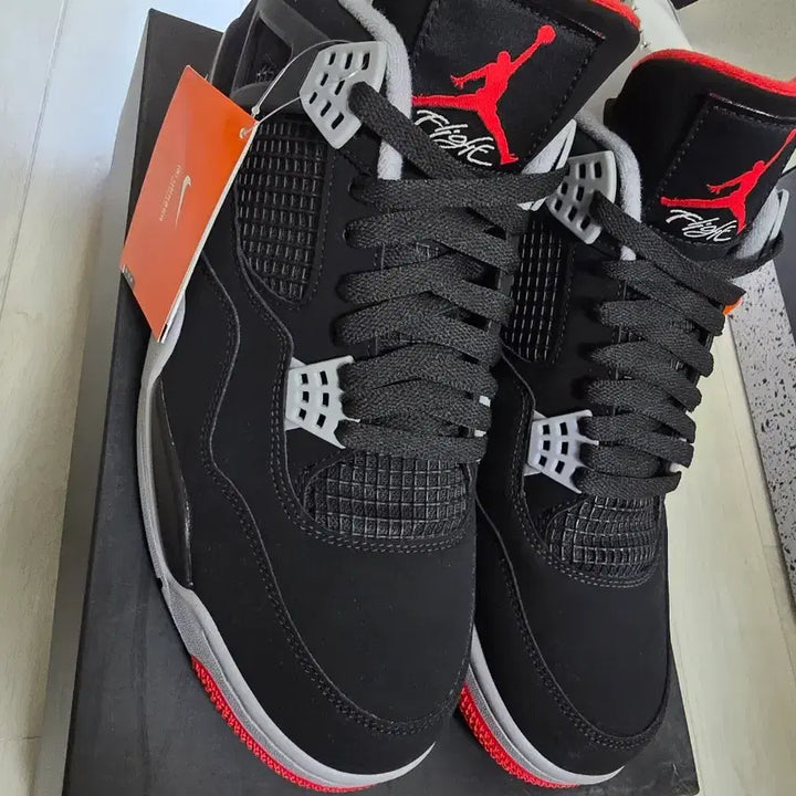 [BUNJANG] Nike Air Jordan 14 Bred Sneakers / 나이키 에어조던4 브레드 300사이즈