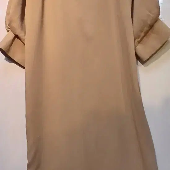 [BUNJANG] Double COCO Beige Dress / Double COCO 베이지 원피스