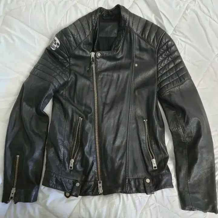 [BUNJANG] AllSaints Leather Rider Jacket / 올세인츠 가죽 라이더자켓