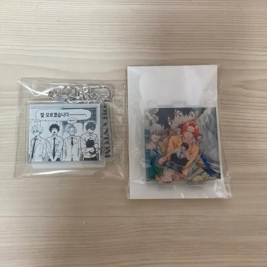 [SOLD OUT] [일괄] 팬텀 버스터즈 알라딘 아크릴 키링, 교보 아크릴 스탠드